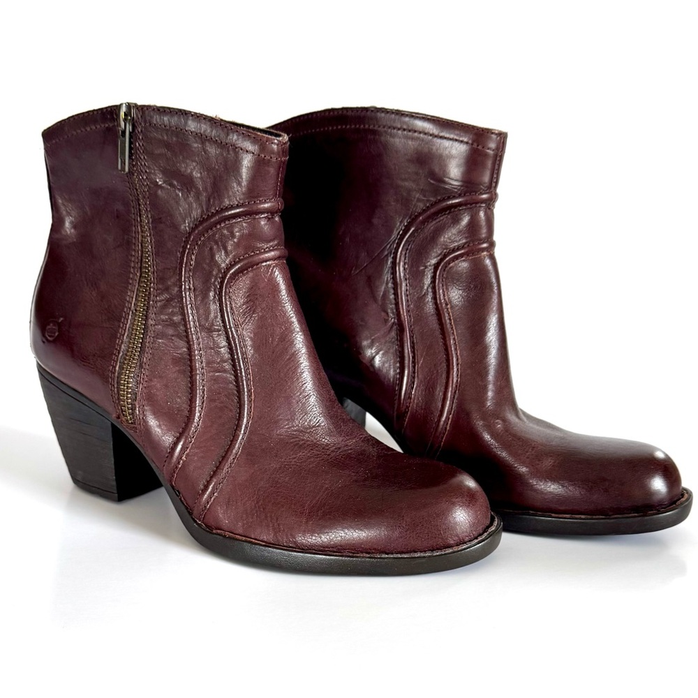Born - Women’s Zip Ankle Boot - Size 9 - Brown - NWT